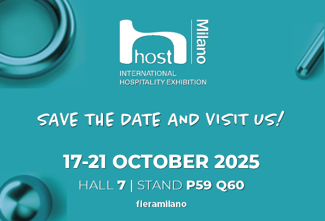 Saremo presenti a Host Milano 2025!